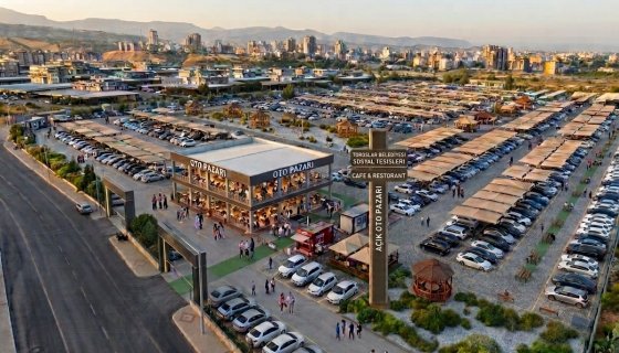 Mersin 2. El Oto Pazarı Projemiz
