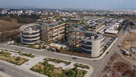 Yeni Oto Galericiler Sitesi (Dikey Mimari) Projemiz